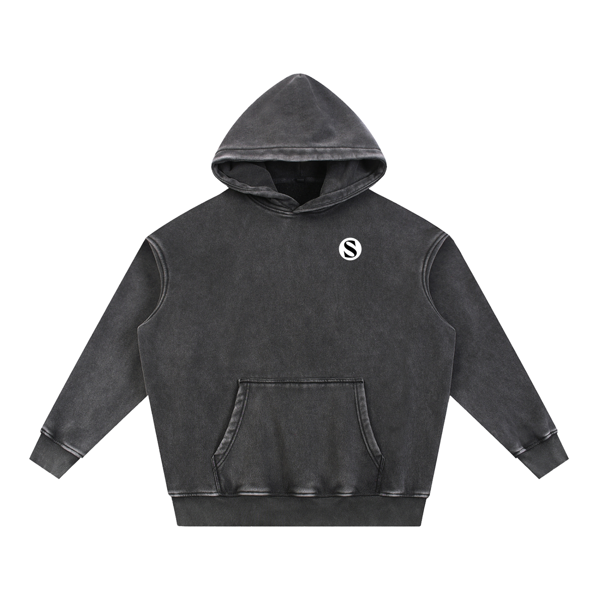 Sparkle Logo Oversized Hoodie