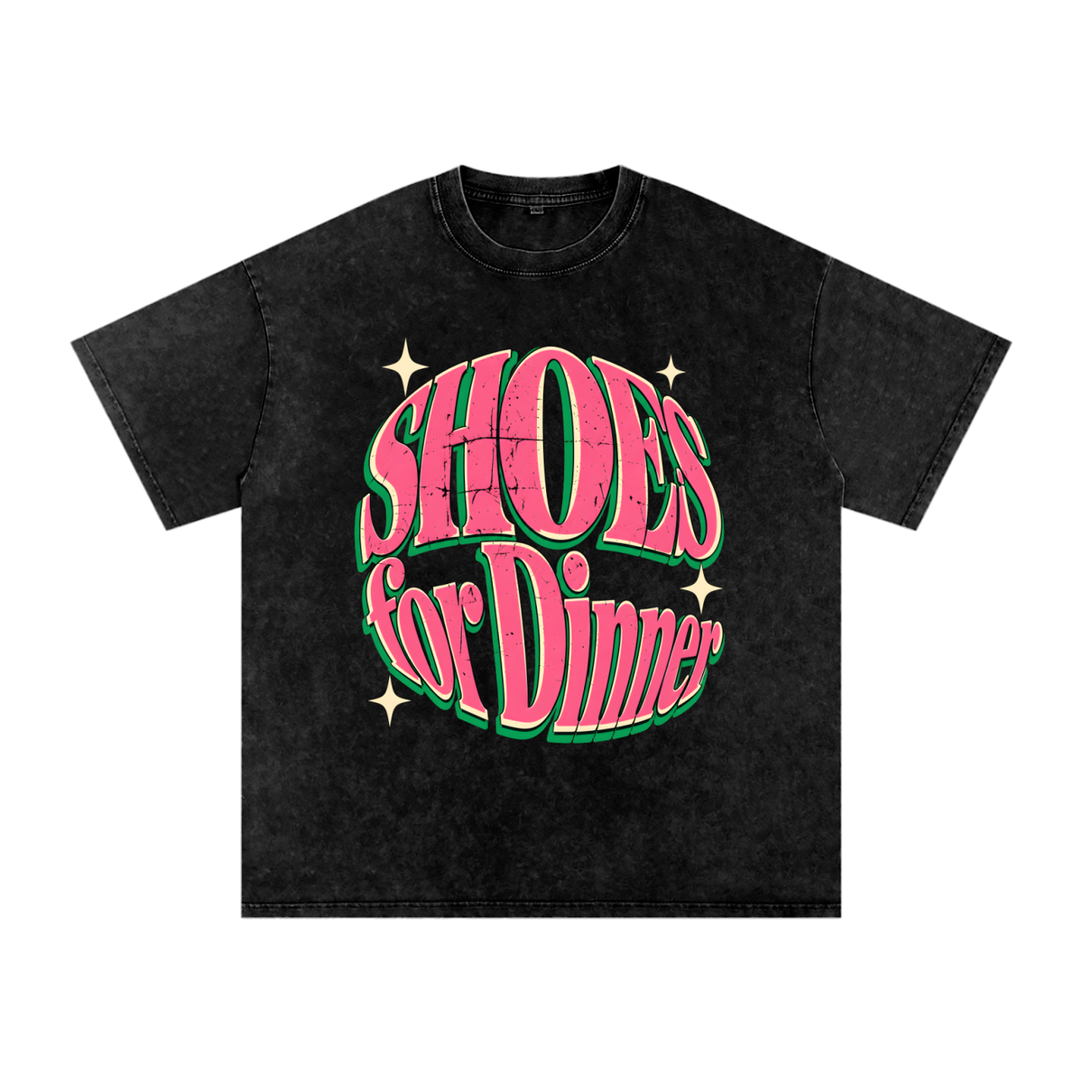 Sparkle Logo Oversized Tee