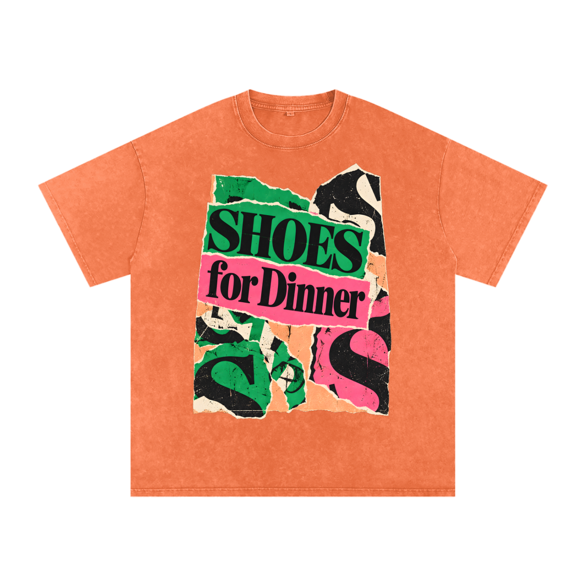Ransom Note Oversized Tee