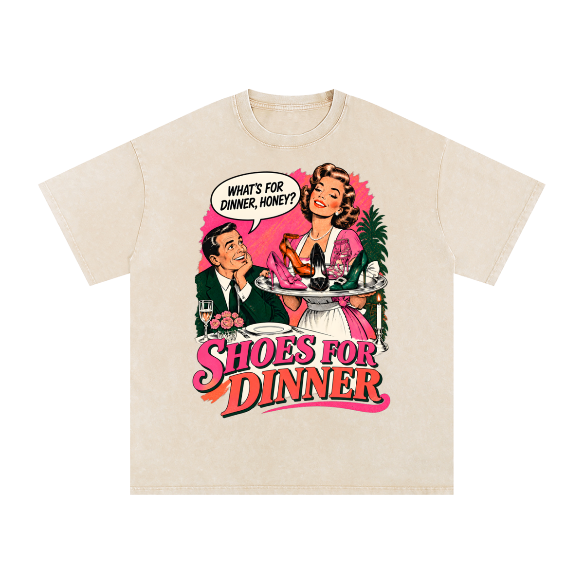 What's for Dinner, Honey? Oversized Tee