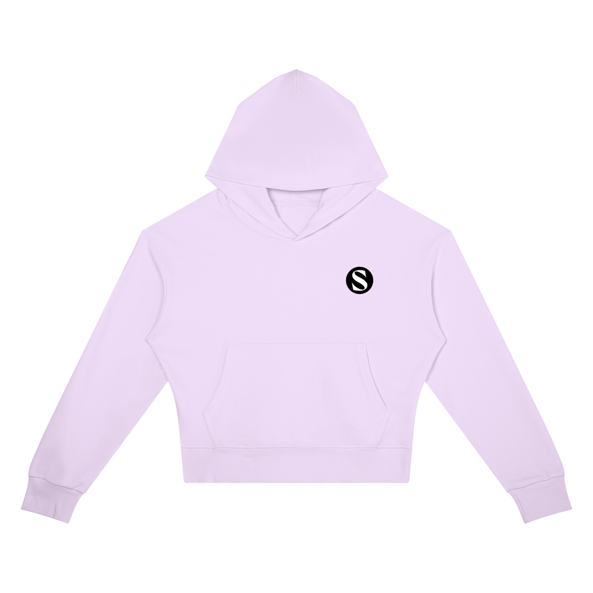 Sparkle Logo Cropped Hoodie