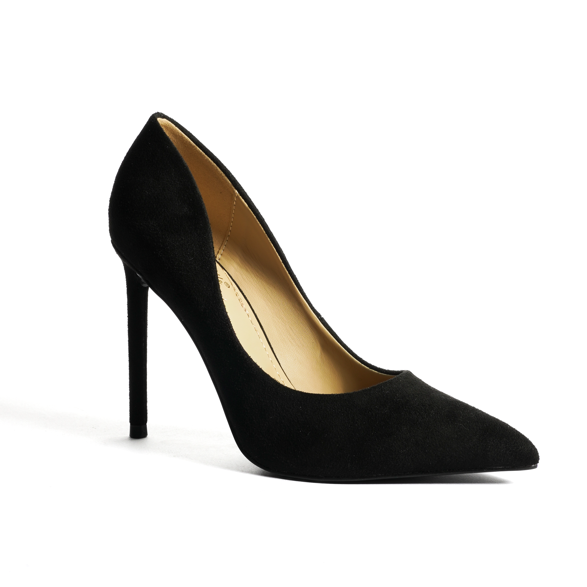 Provision – Black Faux Suede