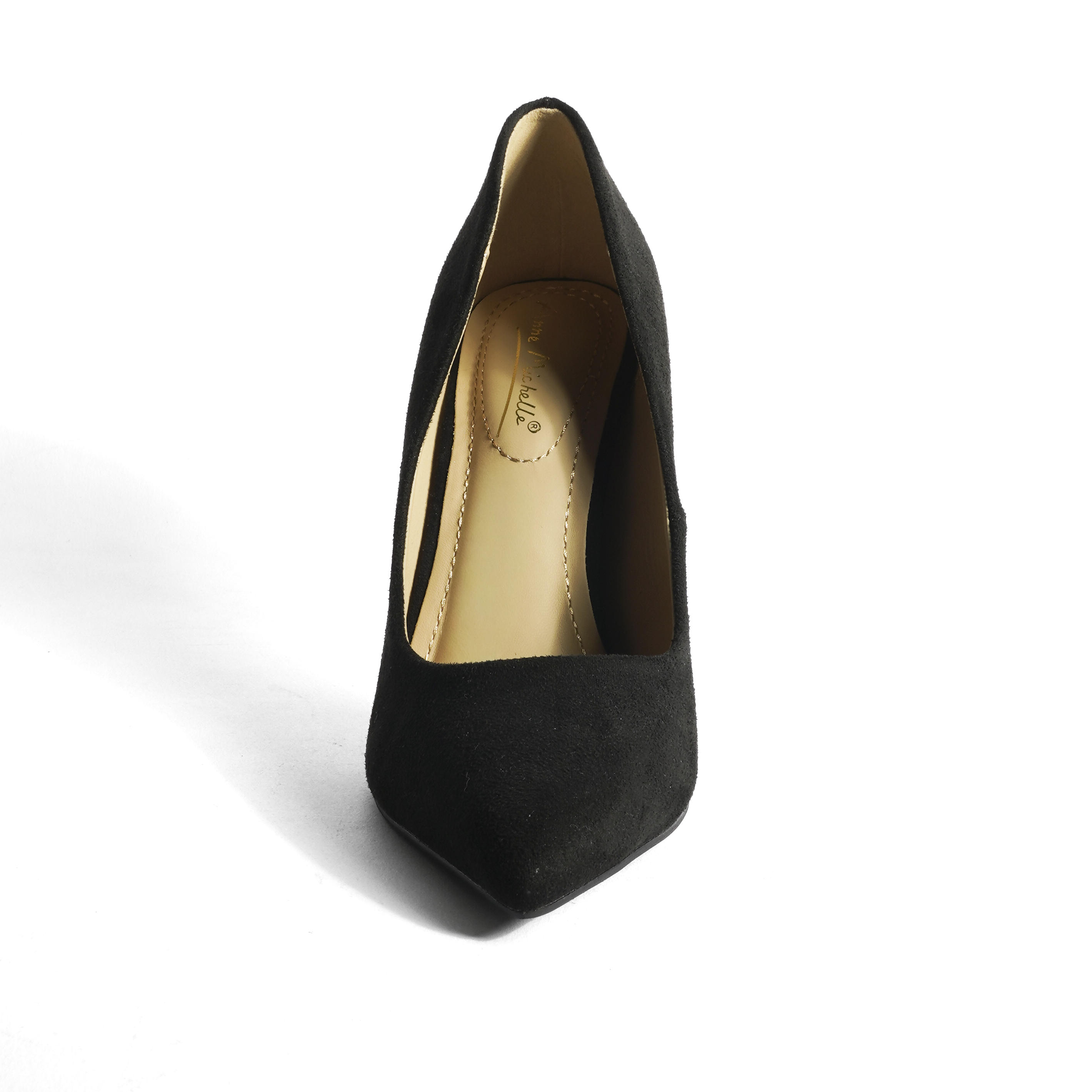 Provision – Black Faux Suede