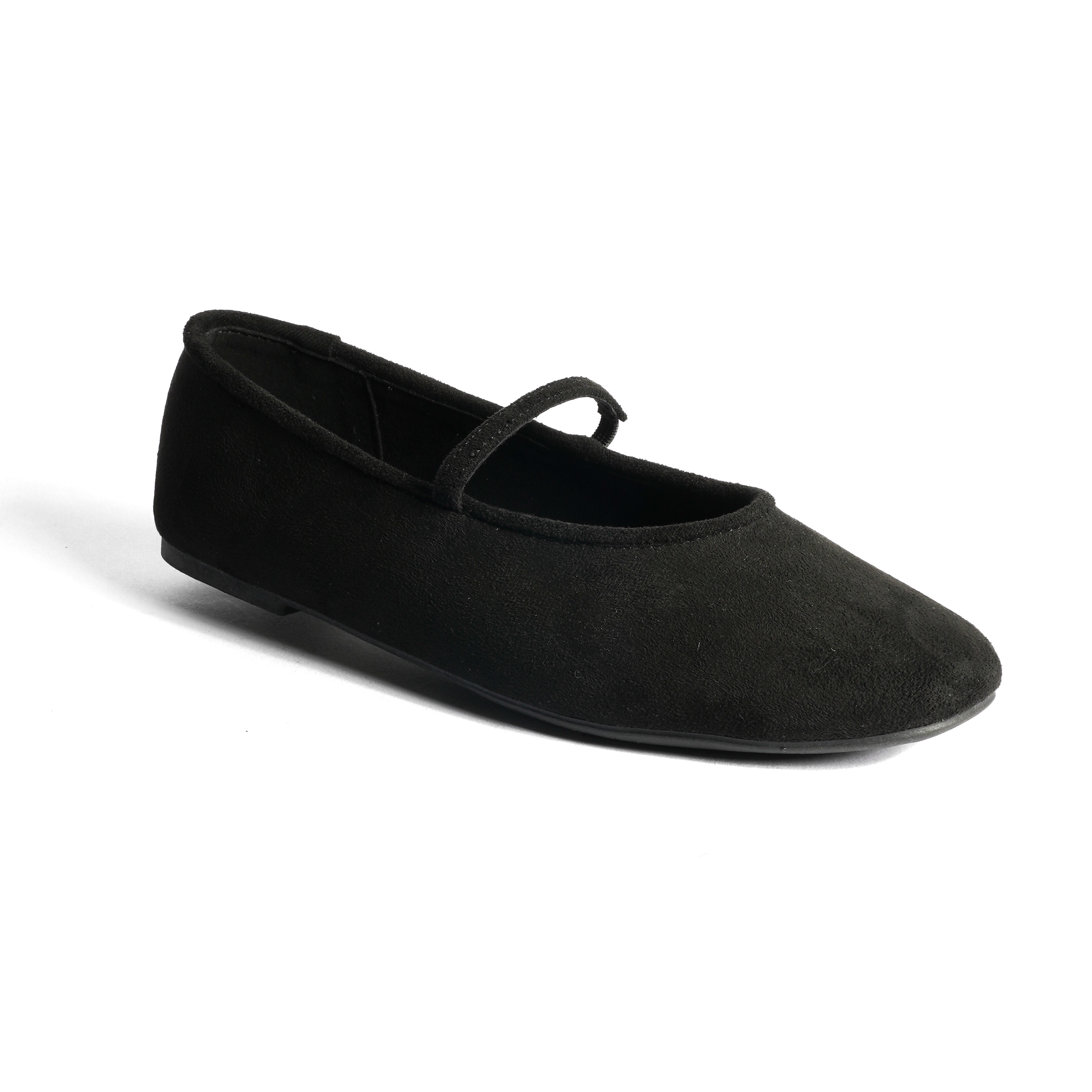 Accept – Black Faux Suede