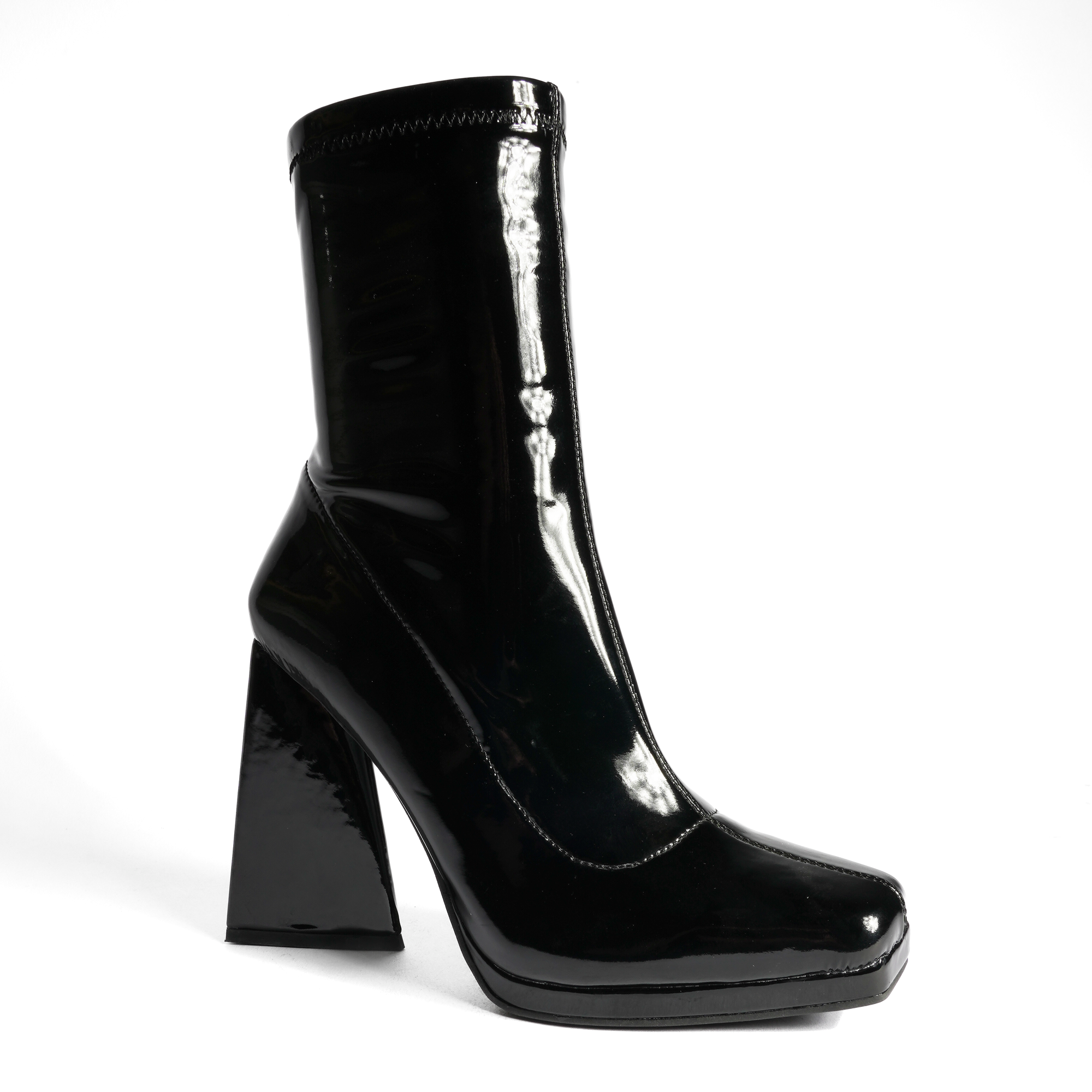 League – Black Stretch Patent