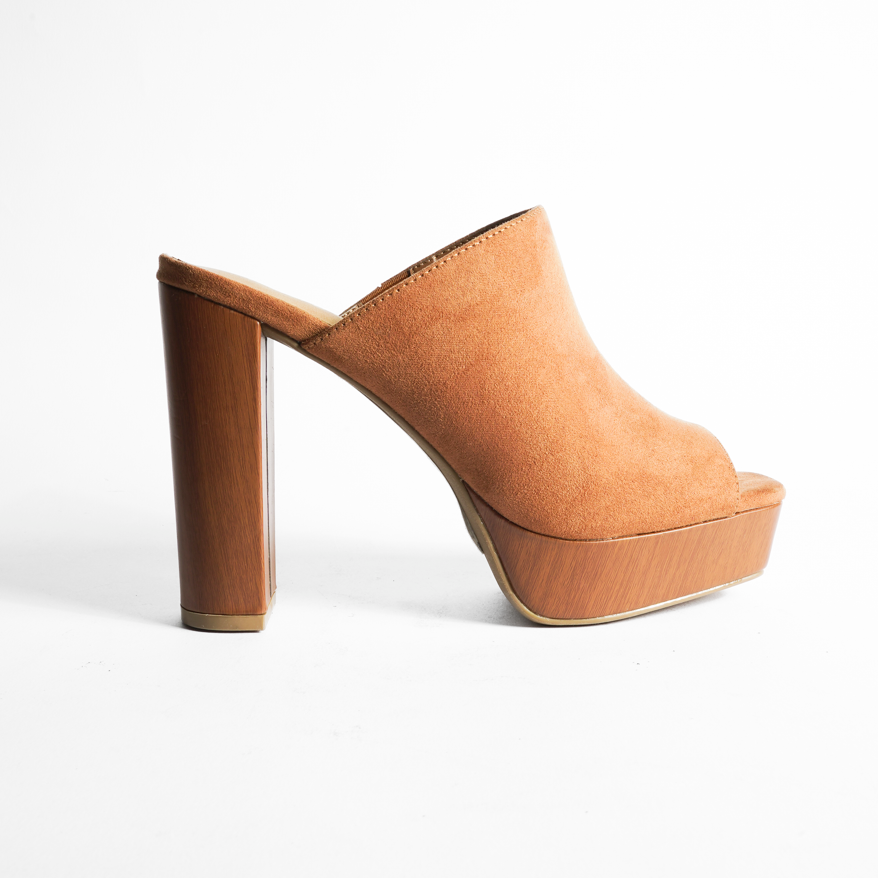 Compose – Dark Camel Faux Suede