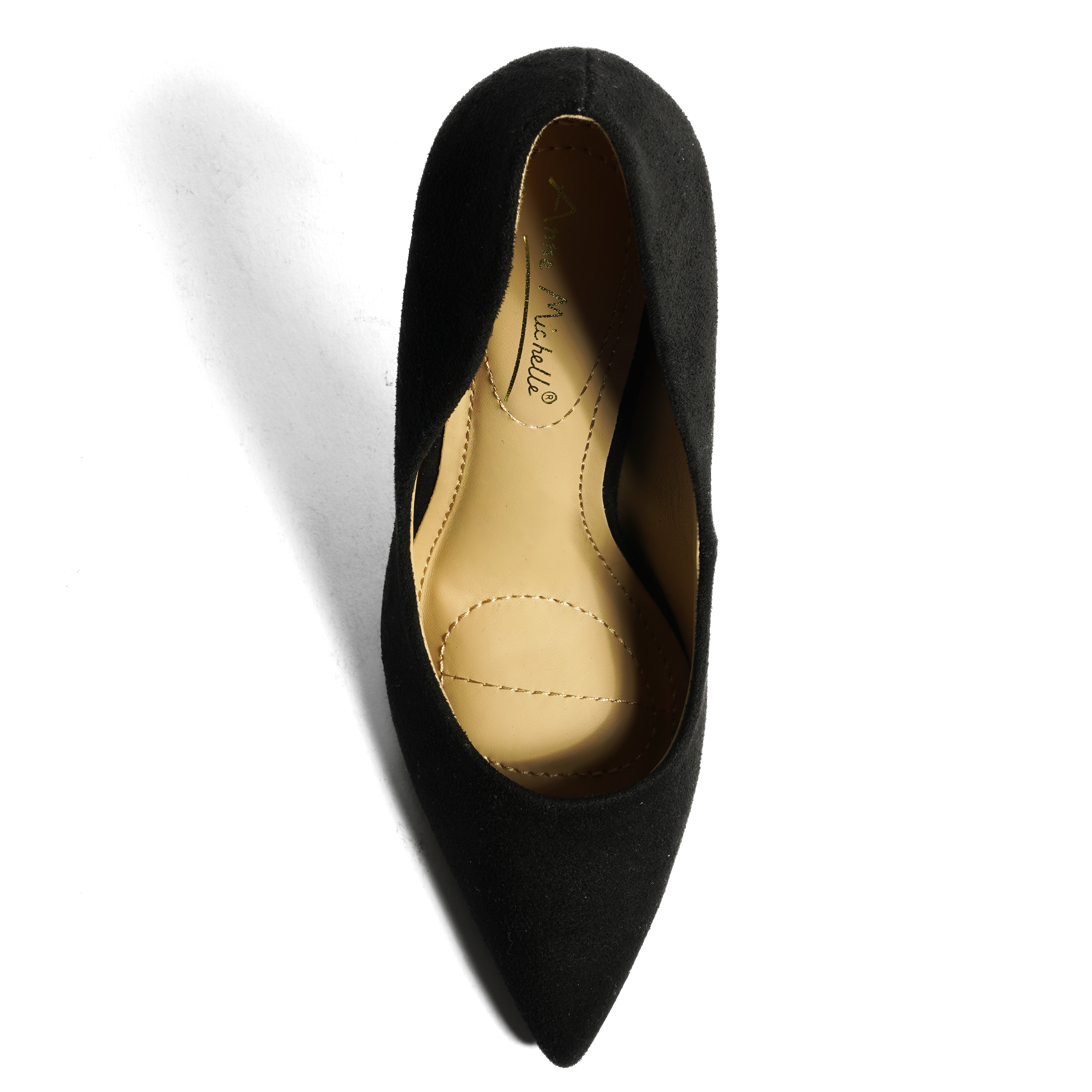 Provision – Black Faux Suede