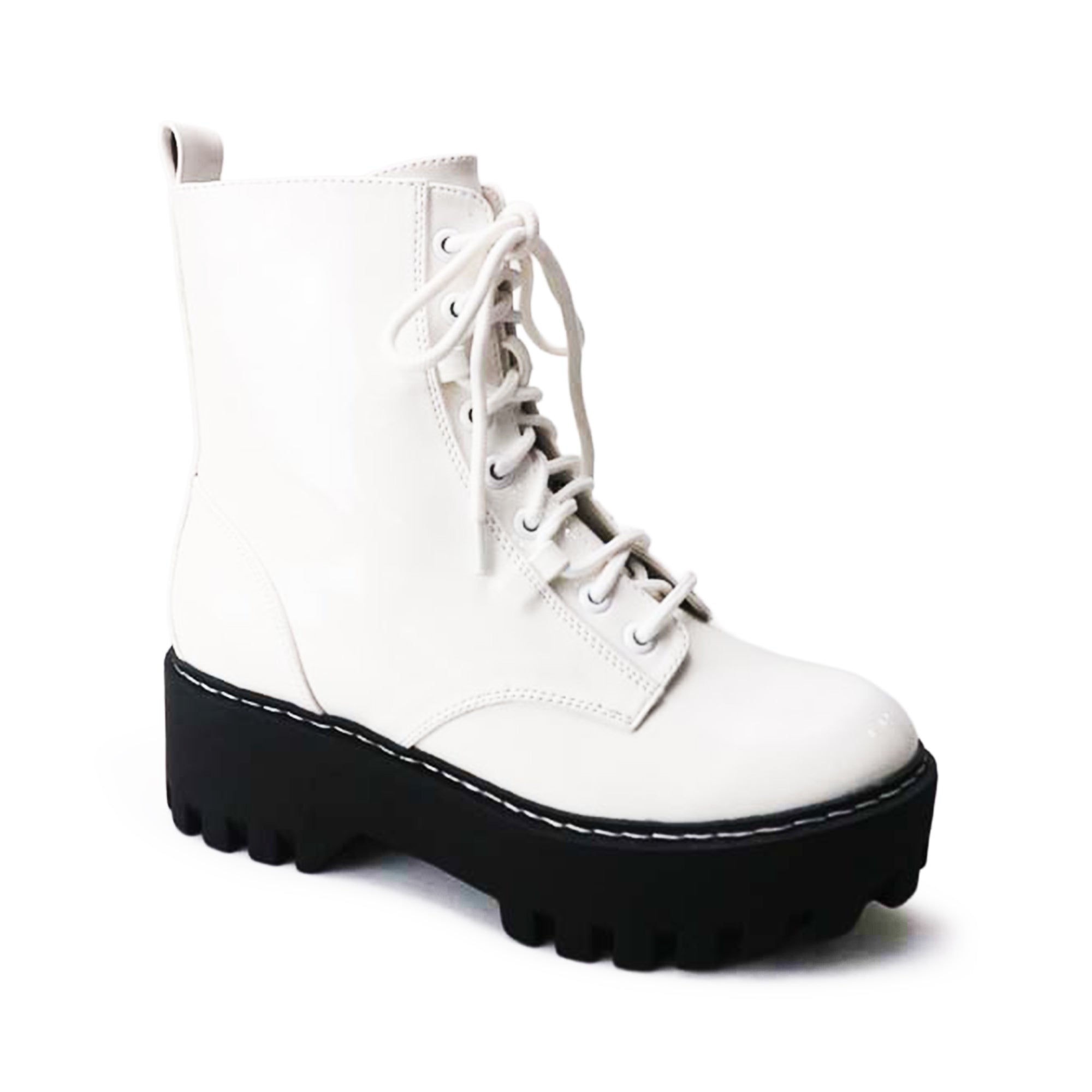 Staging – White Patent