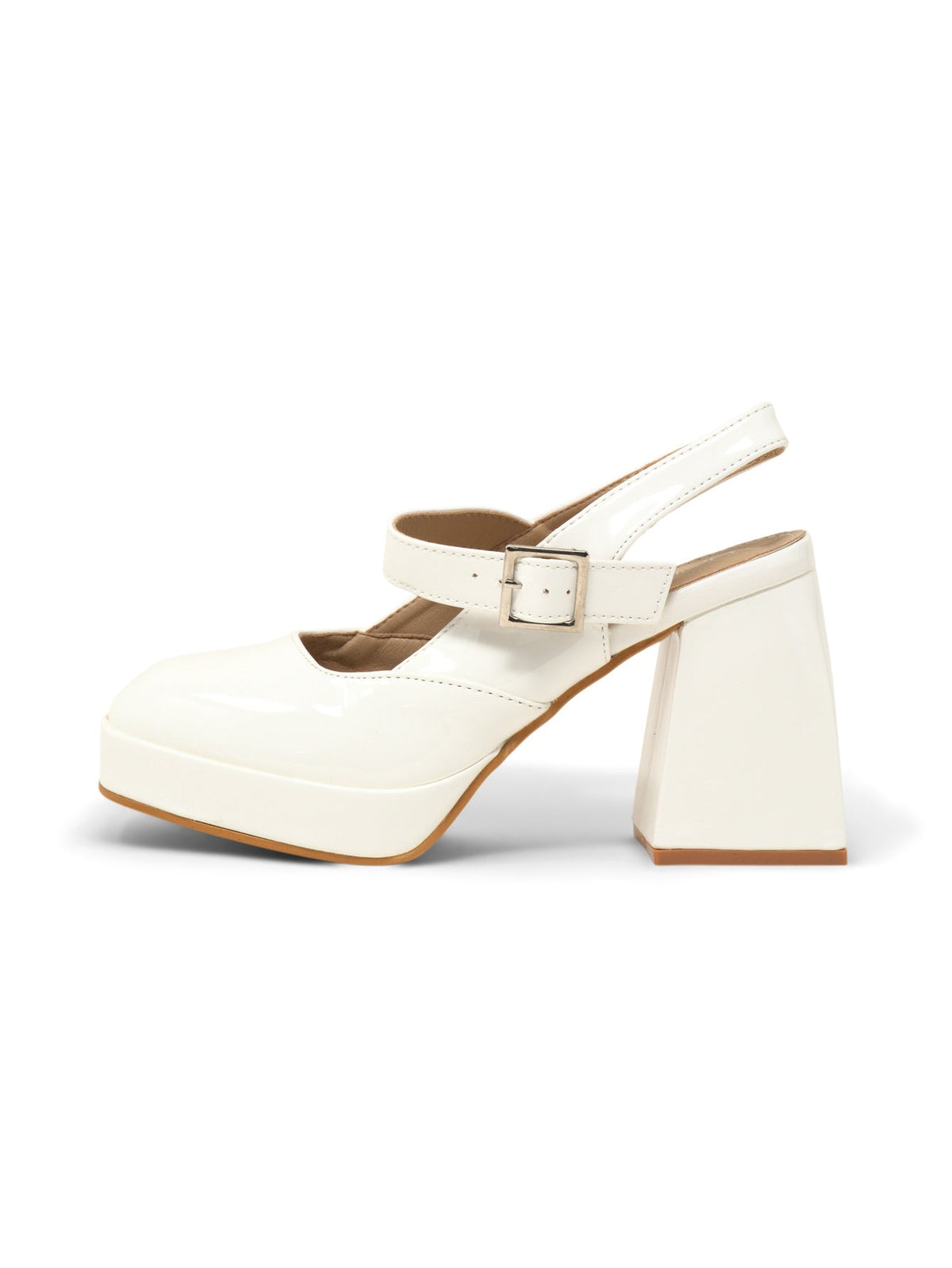 Tri-5 – White Patent
