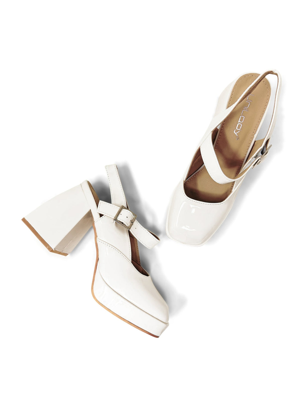 Tri-5 – White Patent
