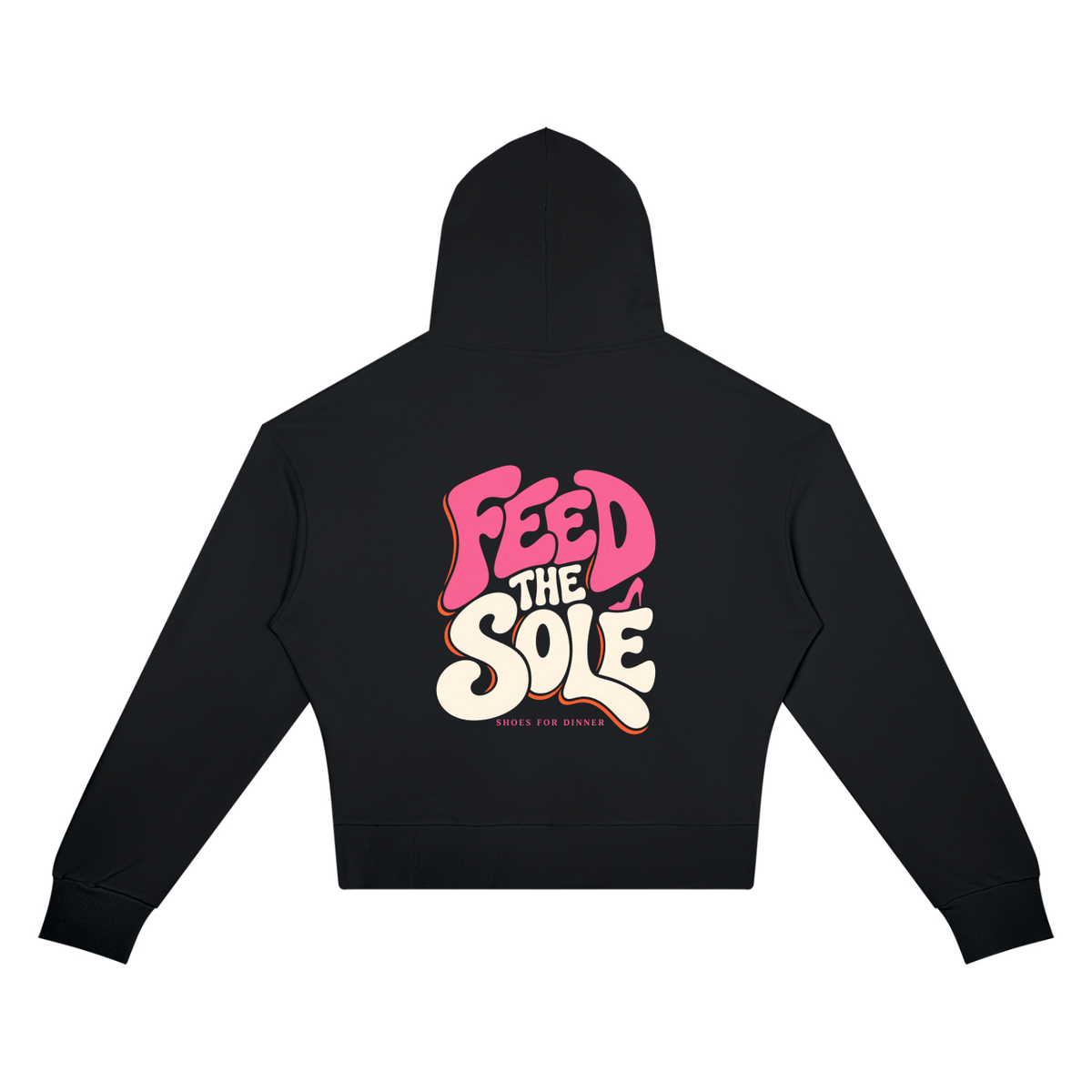 Feed the Sole Cropped Hoodie
